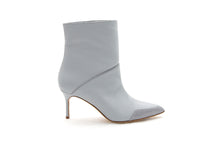Load image into Gallery viewer, Grey leather ankle boot by MAISON BEDARD
