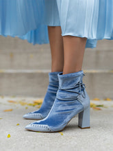 Load image into Gallery viewer, STAR ANKLE BOOT SKY BLUE
