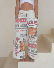 Load and play video in Gallery viewer, Organic Cotton Pants - Tiger Power
