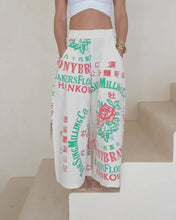 Load and play video in Gallery viewer, Organic Cotton Pants - Asian Ink
