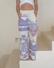 Load and play video in Gallery viewer, Organic Cotton Pants - Purple Rain

