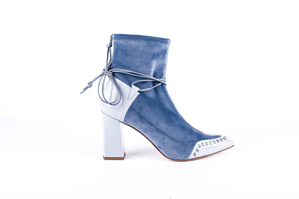 STAR ANKLE BOOT SKY BLUE