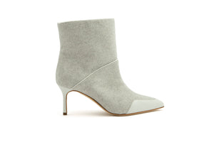 BAROLO OATMEAL FELT AND LEATHER BOOT